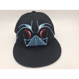 Youth Angry Birds Star Wars Darth Vader Snapback Hat Cap Movie Boy Girl Black